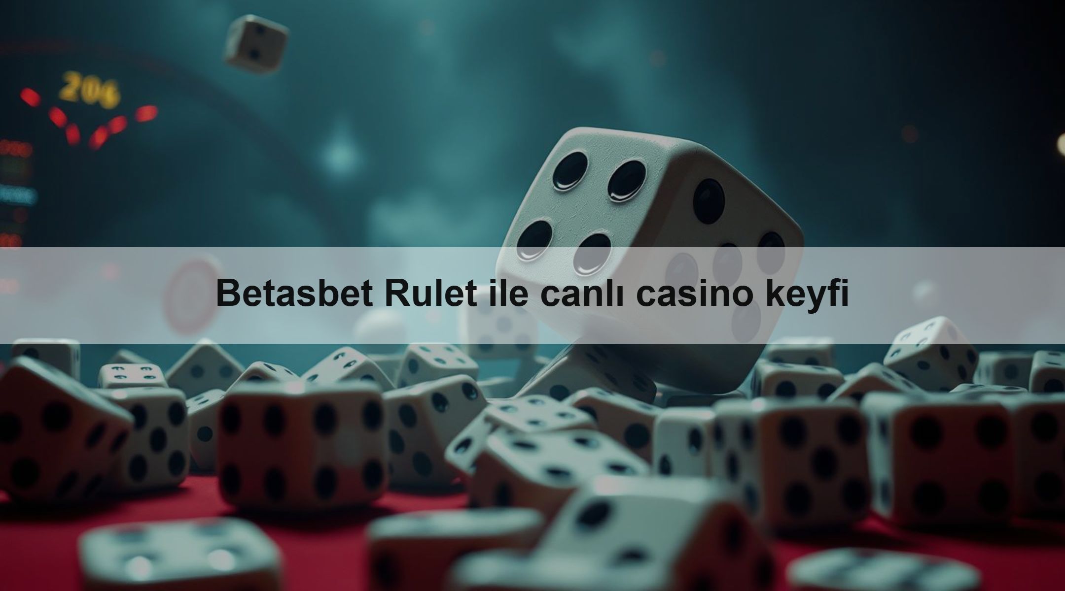 Betasbet Rulet ile canlı casino keyfi